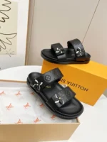 Louis Vuitton LV Sunset Flat Comfort Mule Black