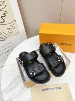 Louis Vuitton LV Sunset Flat Comfort Mule Black