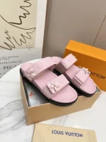 Louis Vuitton LV Sunset Flat Comfort Mule Light Pink
