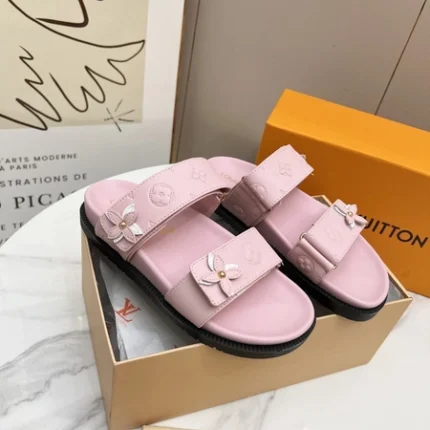 Louis Vuitton LV Sunset Flat Comfort Mule Light Pink