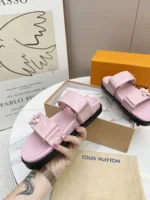 Louis Vuitton LV Sunset Flat Comfort Mule Light Pink
