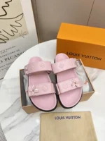Louis Vuitton LV Sunset Flat Comfort Mule Light Pink