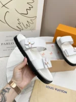 Louis Vuitton LV Sunset Flat Comfort Mule White