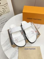 Louis Vuitton LV Sunset Flat Comfort Mule White