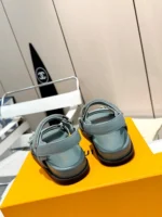 Louis Vuitton LV Sunset Flat Comfort Sandal Light Blue