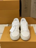 Louis Vuitton LV Trainer Beige Sneaker