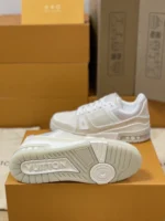 Louis Vuitton LV Trainer Beige Sneaker