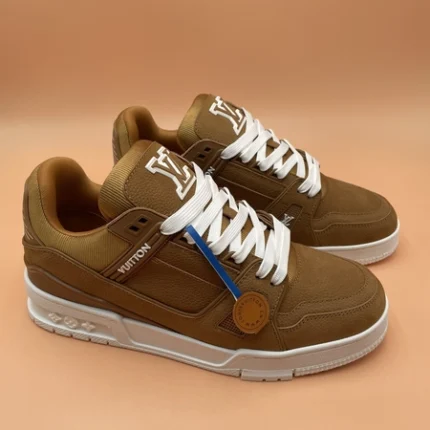 Louis Vuitton LV Trainer Beige Sneaker
