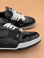 Louis Vuitton LV Trainer Black Damier 3D Denim