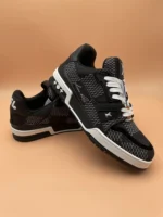Louis Vuitton LV Trainer Black Damier 3D Denim