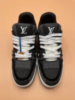 Louis Vuitton LV Trainer Black Damier 3D Denim