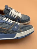 Louis Vuitton LV Trainer Blue Damier Sneaker