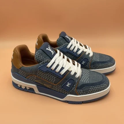 Louis Vuitton LV Trainer Blue Damier Sneaker
