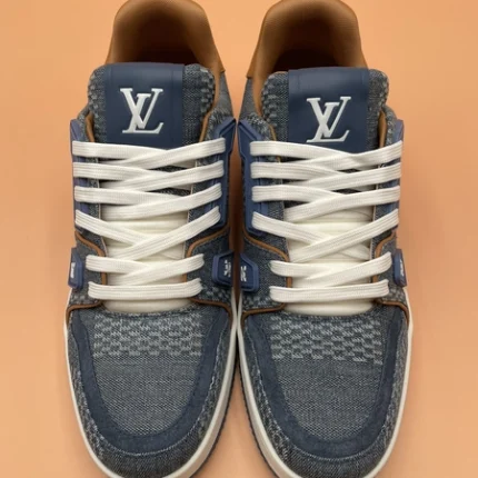 Louis Vuitton LV Trainer Blue Damier Sneaker