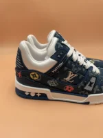 Louis Vuitton LV Trainer Blue Denim Sneaker