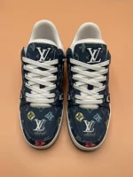 Louis Vuitton LV Trainer Blue Denim Sneaker