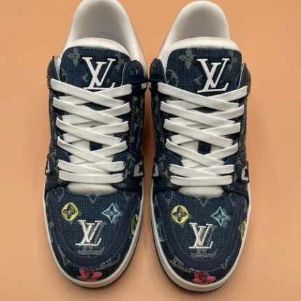Louis Vuitton LV Trainer Blue Denim Sneaker
