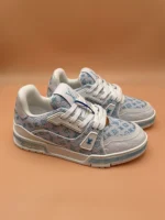 Louis Vuitton LV Trainer Blue Monogram Sneaker