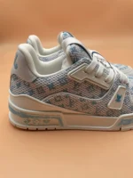 Louis Vuitton LV Trainer Blue Monogram Sneaker