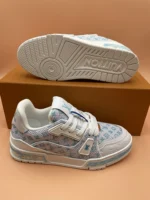 Louis Vuitton LV Trainer Blue Monogram Sneaker