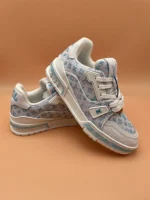 Louis Vuitton LV Trainer Blue Monogram Sneaker