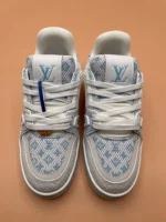 Louis Vuitton LV Trainer Blue Monogram Sneaker