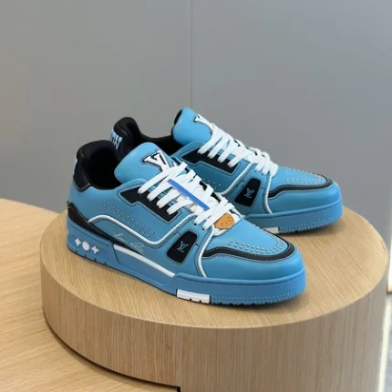 Louis Vuitton LV Trainer Blue Sneaker