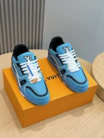 Louis Vuitton LV Trainer Blue Sneaker