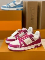Louis Vuitton LV Trainer Fuchsia Pink Sneaker