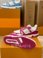 Louis Vuitton LV Trainer Fuchsia Pink Sneaker