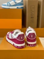 Louis Vuitton LV Trainer Fuchsia Pink Sneaker
