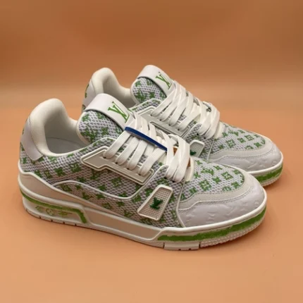 Louis Vuitton LV Trainer Green Monogram Sneaker