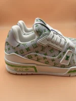 Louis Vuitton LV Trainer Green Monogram Sneaker