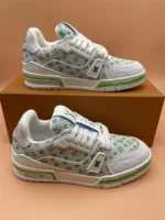 Louis Vuitton LV Trainer Green Monogram Sneaker