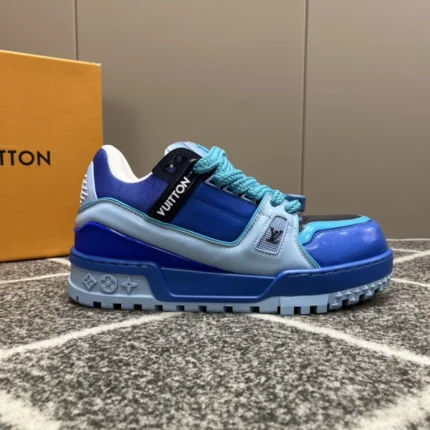 Louis Vuitton LV Trainer Maxi Blue Sneaker