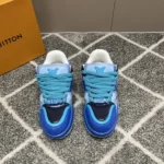 Louis Vuitton LV Trainer Maxi Blue Sneaker