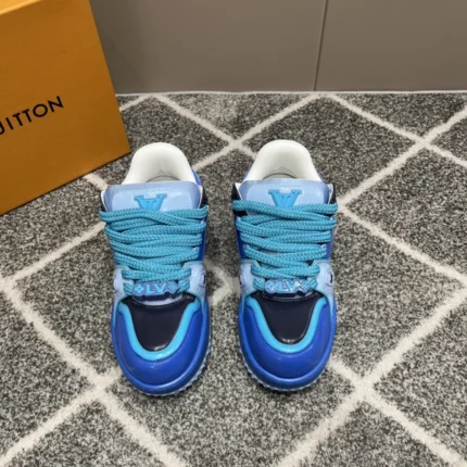 Louis Vuitton LV Trainer Maxi Blue Sneaker