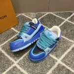 Louis Vuitton LV Trainer Maxi Blue Sneaker