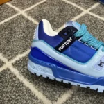 Louis Vuitton LV Trainer Maxi Blue Sneaker