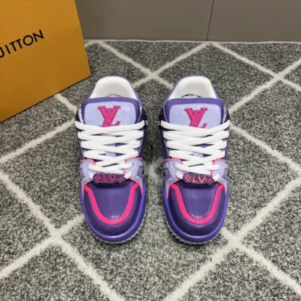 Louis Vuitton LV Trainer Maxi Purple Sneaker