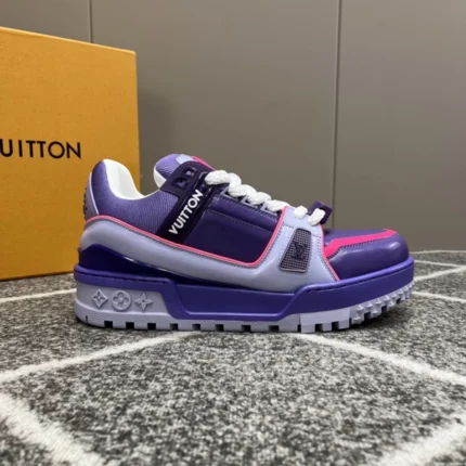 Louis Vuitton LV Trainer Maxi Purple Sneaker