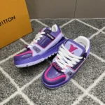 Louis Vuitton LV Trainer Maxi Purple Sneaker