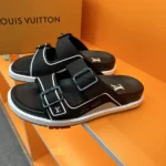 Louis Vuitton LV Trainer Mules Black