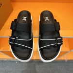 Louis Vuitton LV Trainer Mules Black