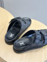 Louis Vuitton LV Trainer Mules Monogram Eclipse