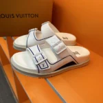 Louis Vuitton LV Trainer Mules White