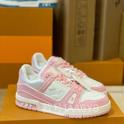 Louis Vuitton LV Trainer Pink Sneaker