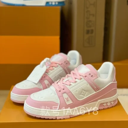 Louis Vuitton LV Trainer Pink Sneaker