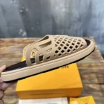 Louis Vuitton LV Waffle Mule Cognac