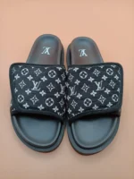 Louis Vuitton Mule Miami Monogram Black